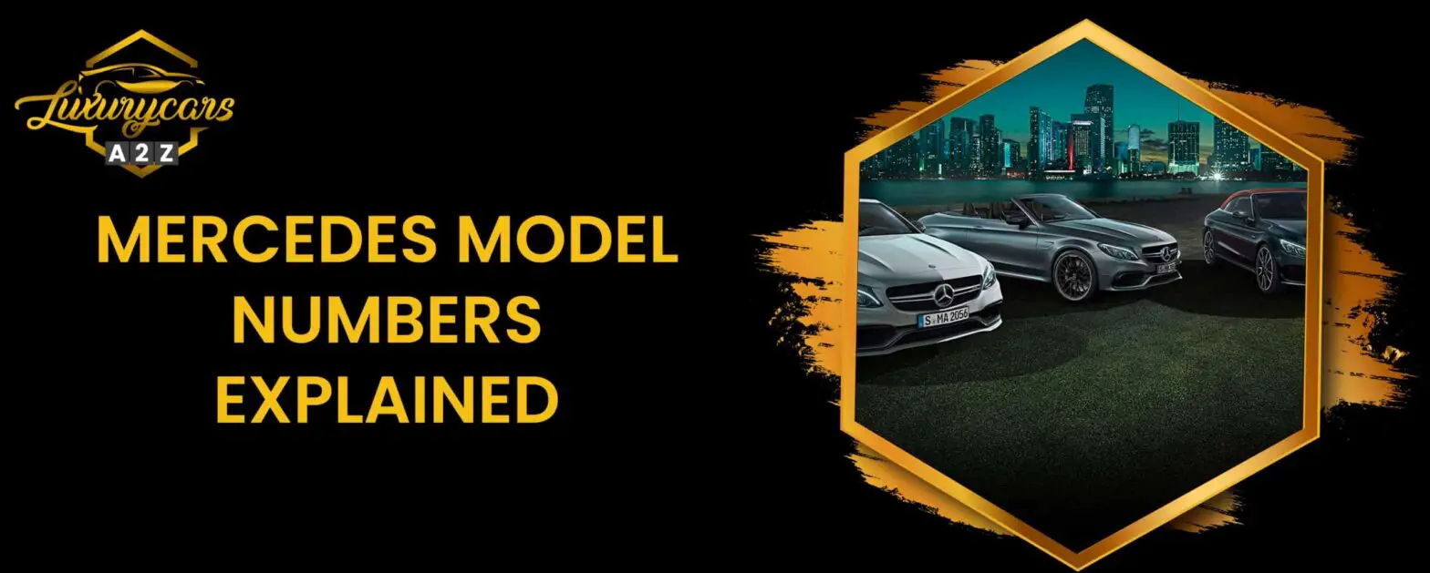 Mercedes Modell-Nummern erklärt