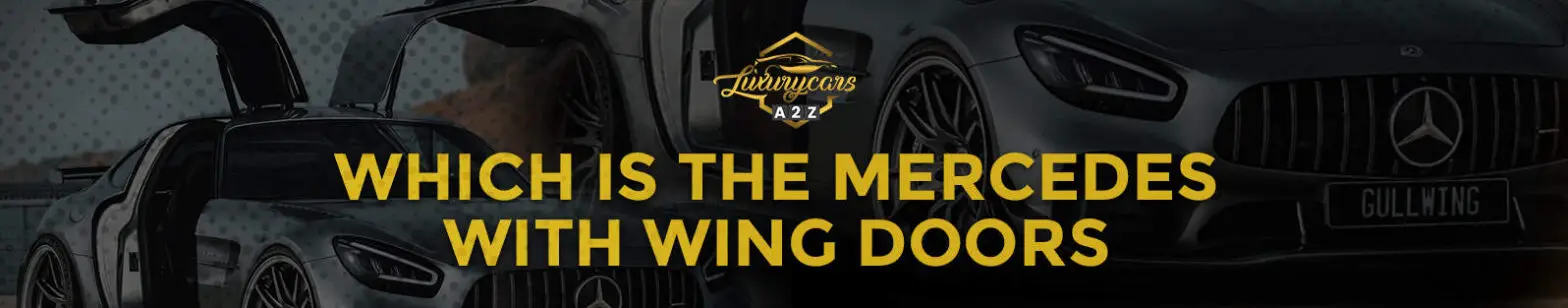 Welcher Mercedes hat Flügeltüren?
