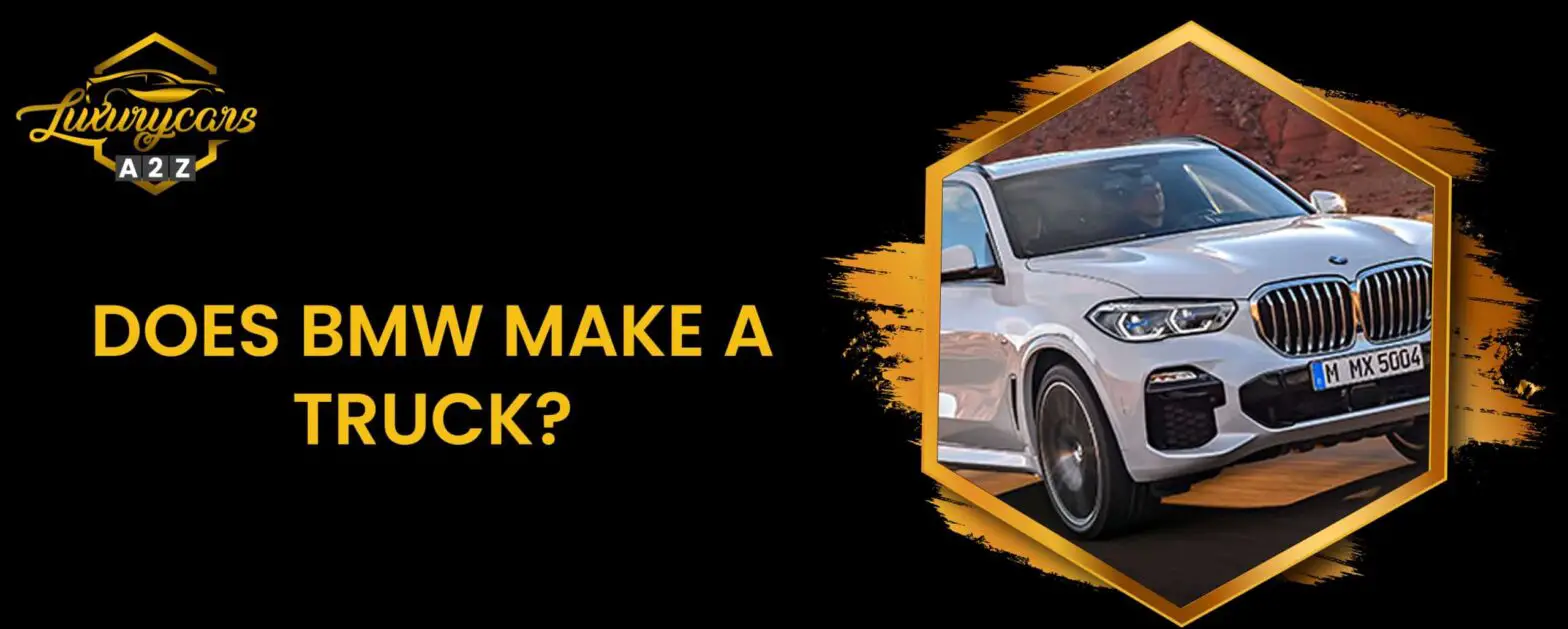 Baut BMW einen Pickup-Truck?