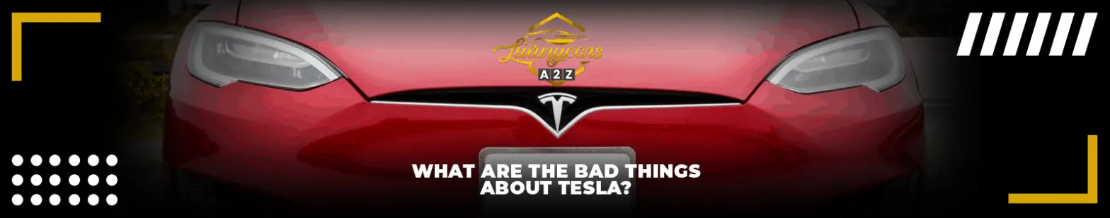 Was sind die schlechten Dinge an Tesla?