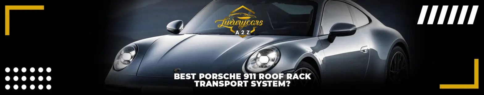 Bestes Porsche 911 Dachträger-Transportsystem