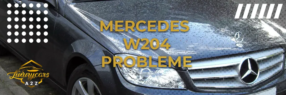 Mercedes W204 Probleme