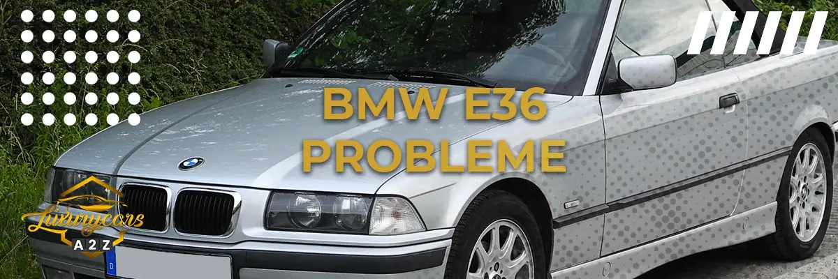 BMW E36 Probleme