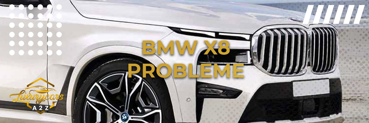 BMW X8 Probleme