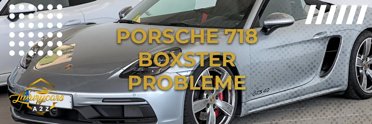 Porsche 718 Boxster Probleme