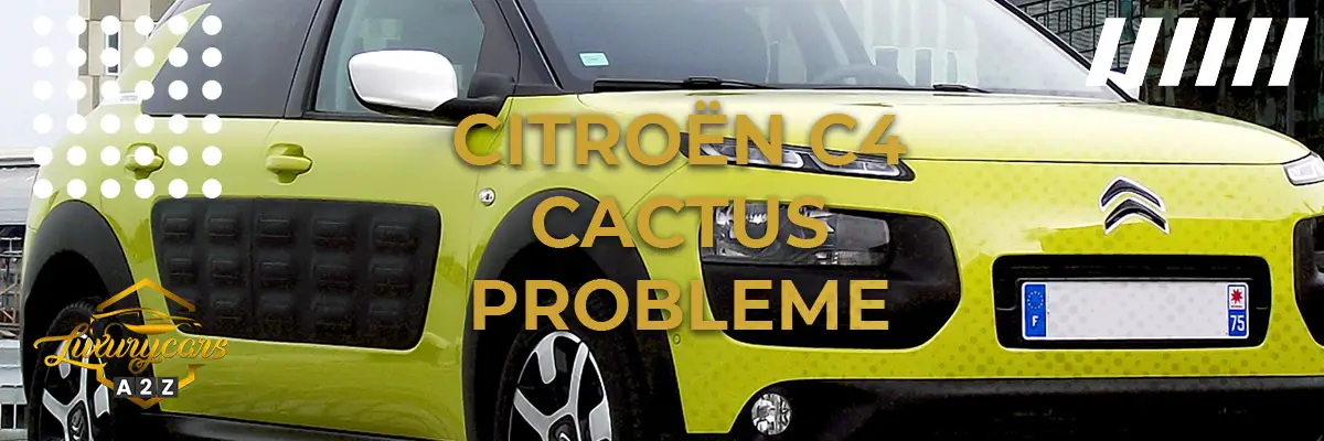 Citroën C4 Cactus Probleme