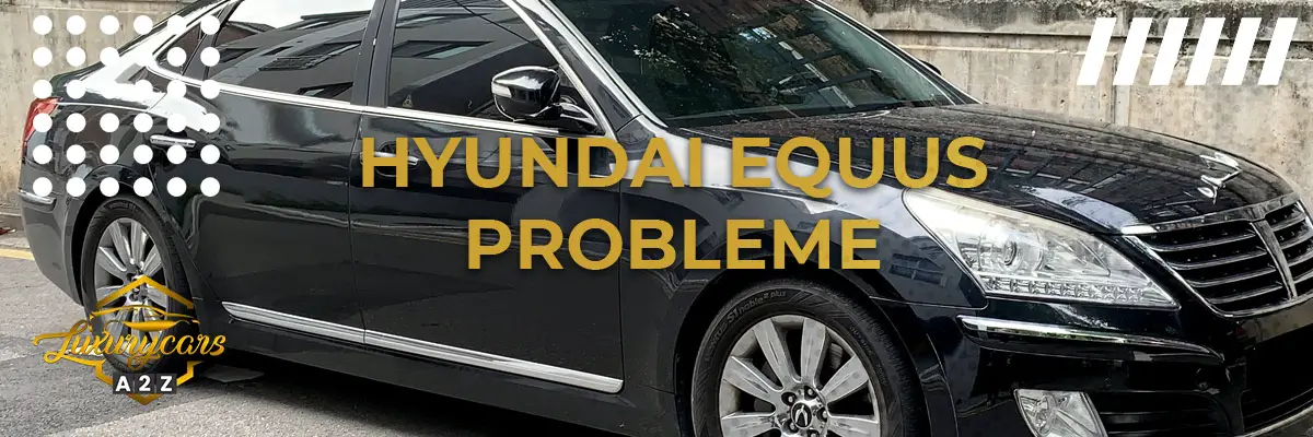 Hyundai Equus Probleme