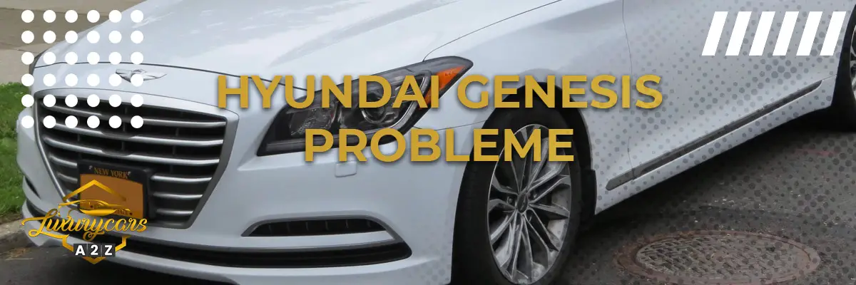 Hyundai Genesis Probleme