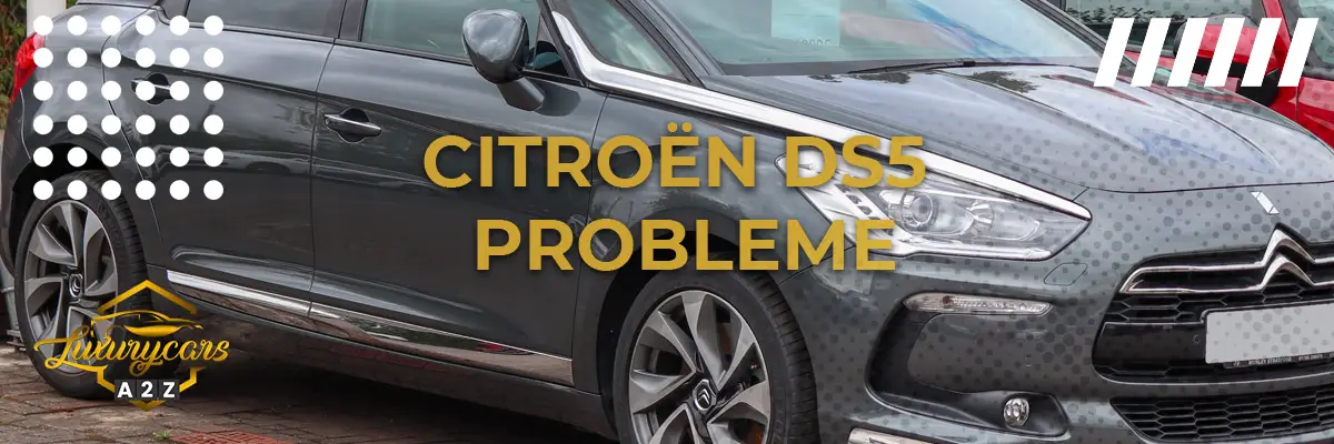 Citroën DS5 Probleme