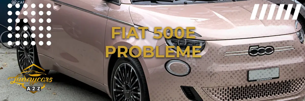 Fiat 500e Probleme