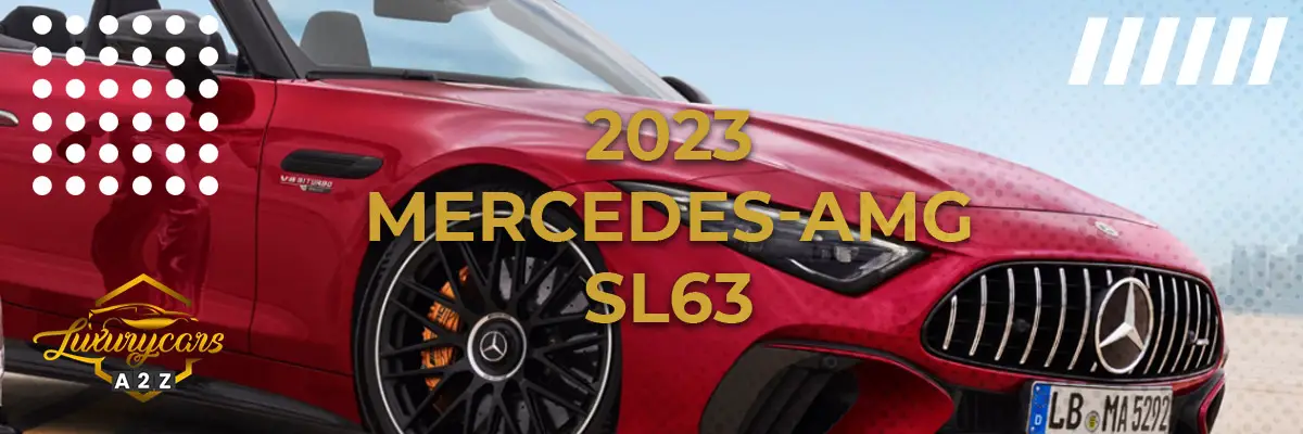 2023 Mercedes-AMG SL63