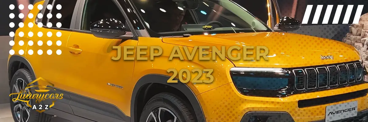 Jeep Avenger 2023